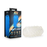M for Men - Soft and Wet 2-zijdige Masturbator - Frosted - PlayForFun